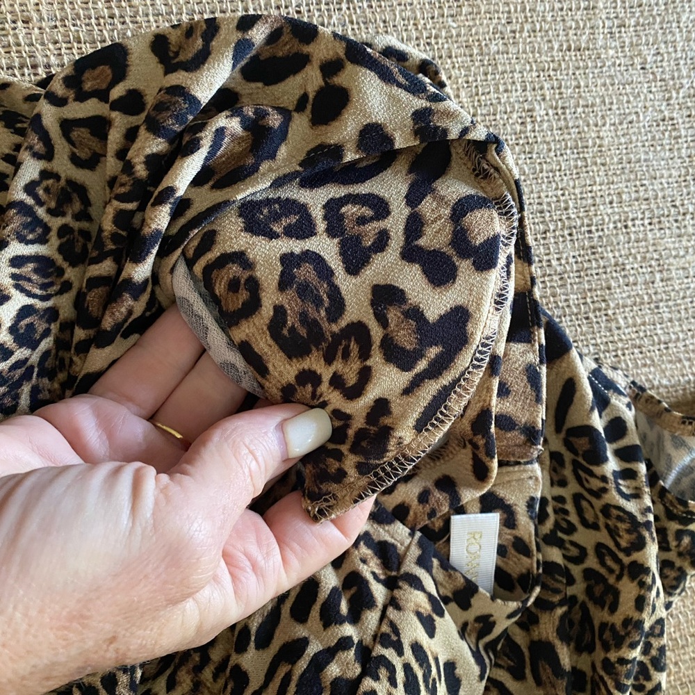 Ronny Kobo Saryah leopard Bodysuit - Picture 8 of 9